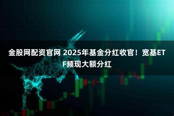 金股网配资官网 2025年基金分红收官！宽基ETF频现大额分红